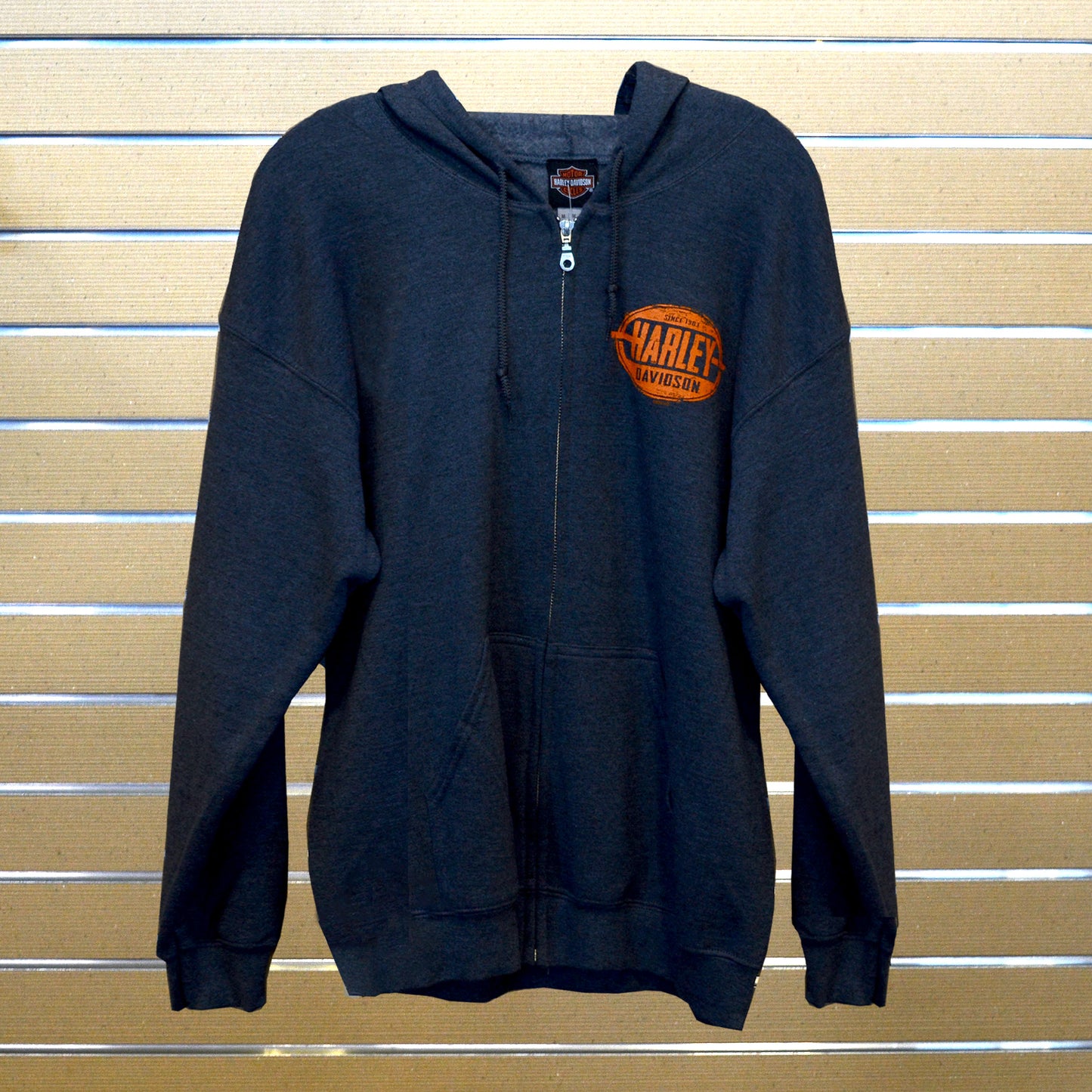 Oval H-D Zip Up Sweat